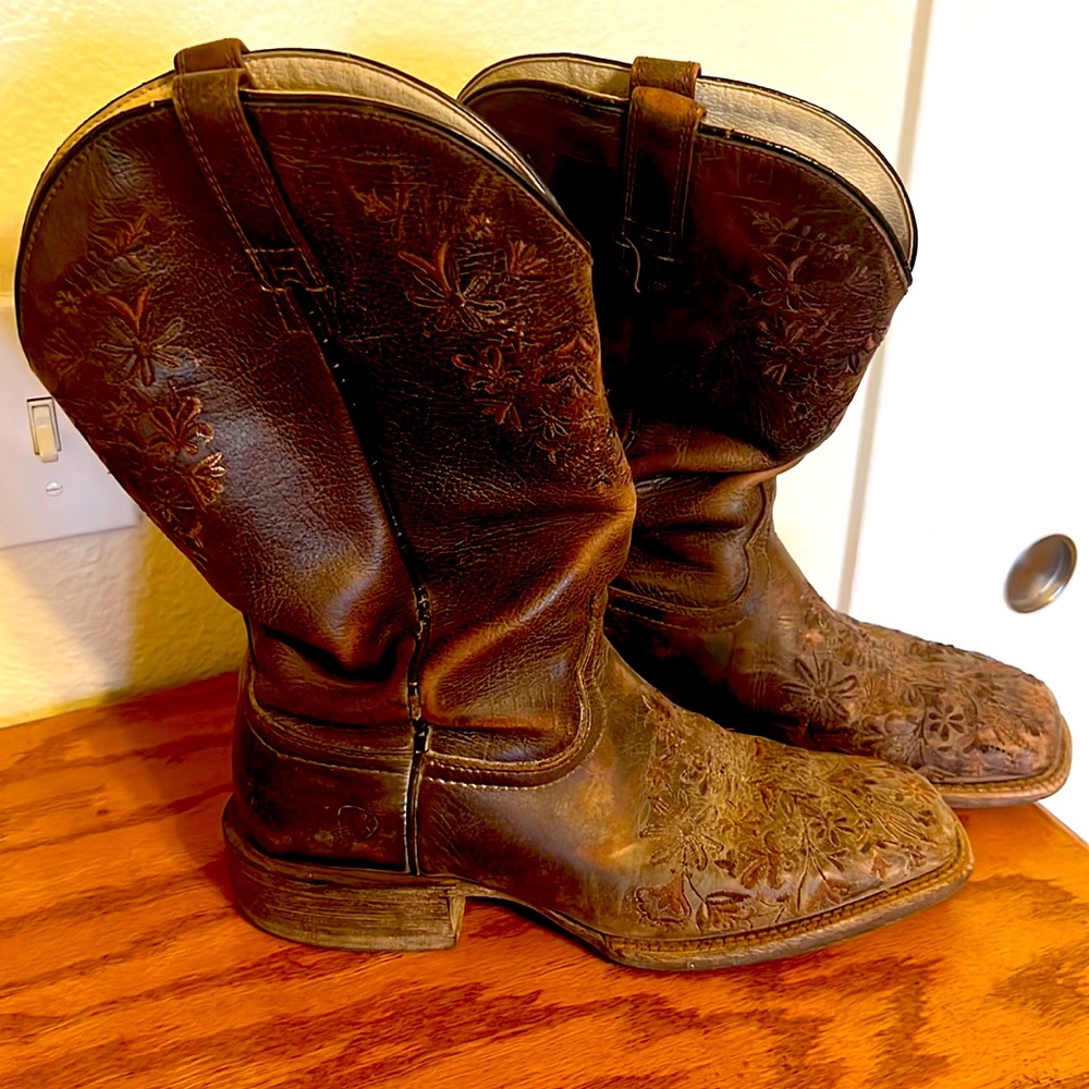 Ariat Square Toe Western Boots